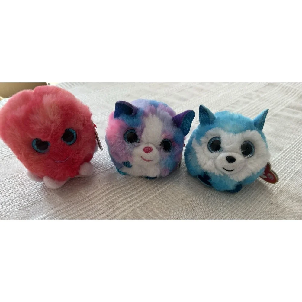 TY Beanie Balls‎ Puffies Sheldon Octopus 4